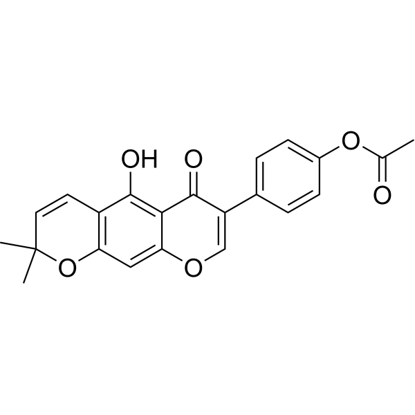 Alpinumisoflavone acetate 86989-18-6